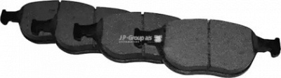 JP GROUP 1563604310 -  Комплект тормозных колодок, дисковый тормоз